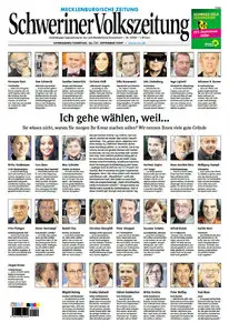 Schweriner Volkszeitung 26/27.09.2009