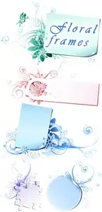 Asadal Decorative Floral Frames