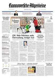 Hannoversche Allgemeine Zeitung - 18.01.2016