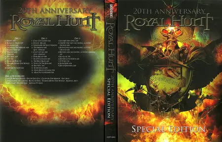 Royal Hunt - The Best Of Royal Works 1992-2012: 20th Anniversary Special Ed. (Japan SHM-CD) (2012) [3CD+1DVD]