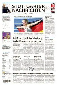 Stuttgarter Nachrichten Blick vom Fernsehturm - 08. August 2018