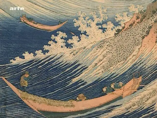(Arte) Palettes : 'La vague' (1831) de Katsushita Hokusai (1760-1849) (2010)