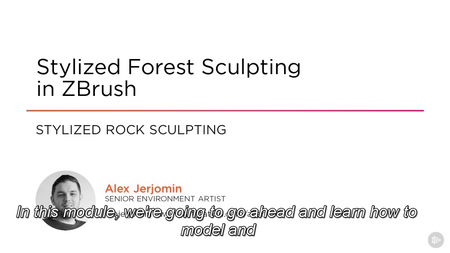 Stylized Forest Sculpting in ZBrush