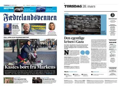 Fædrelandsvennen – 28. mars 2019