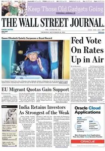 The Wall Street Journal Europe - Thursday, 10 September 2015