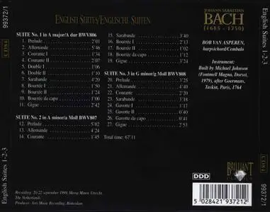 J.S.Bach - English Suites 1-2-3 CD 1 - Bob van Asperen