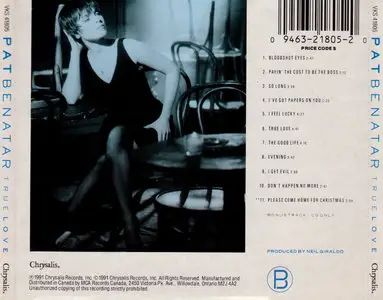 Pat Benatar - True Love (1991)