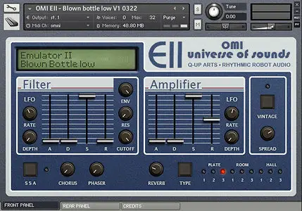 Rhythmic Robot Audio Emulator II OMI Universe of Sounds Vol 1 KONTAKT