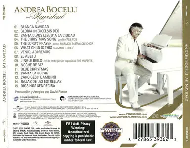 Andrea Bocelli - Mi Navidad (2009) [Spanish Edition]