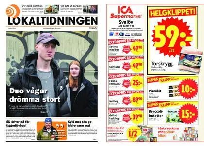 Lokaltidningen Landskrona – 23 januari 2019