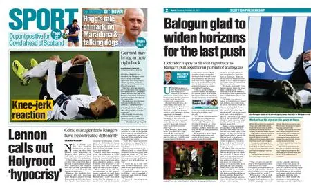 The Herald Sport (Scotland) – February 20, 2021