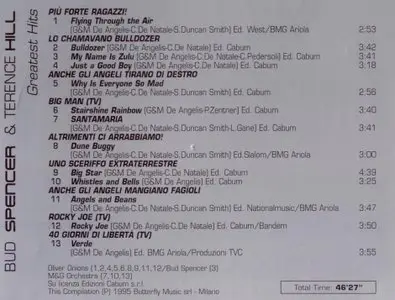 Bud Spencer & Terence Hill - Platinum Deluxe Butterfly (1995)