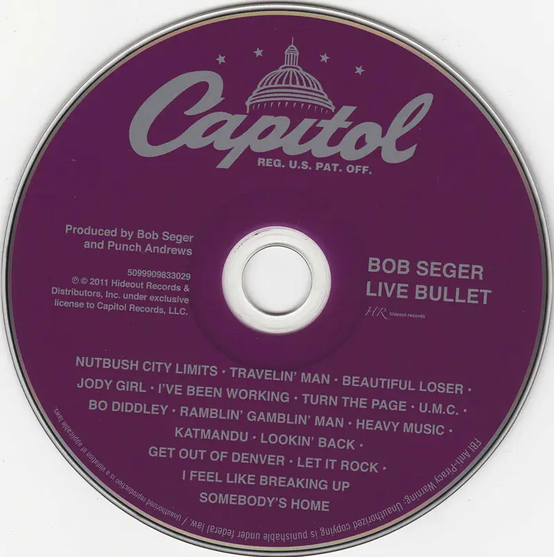 Bob seger the silver bullet band