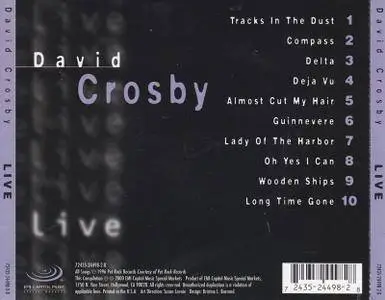 David Crosby - Live (2000)