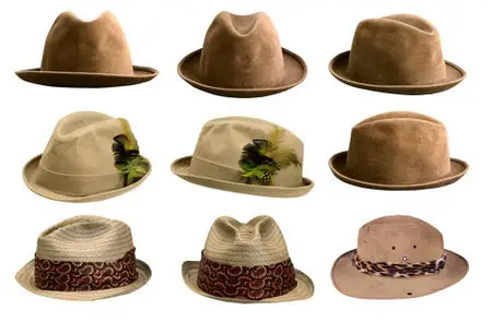Hats - Clipart for Photoshop