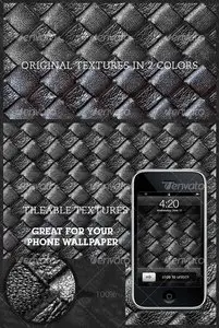 Tileable leather woven texture - GraphicRiver