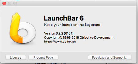 LaunchBar 6.9.2 Build 6154 MacOSX