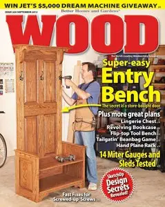 WOOD Magazine - September 2013