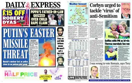 Daily Express – March 31, 2018