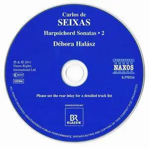 Debora Halasz - Carlos Seixas: Harpsichord Sonatas, Vol.2 (2011)