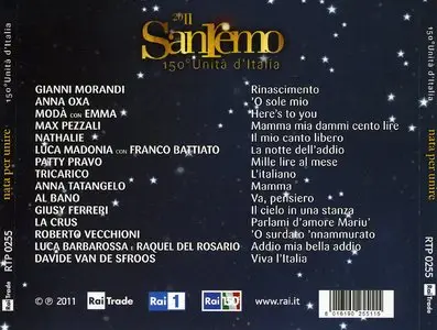 VA - Sanremo Nata per Unire (2011)
