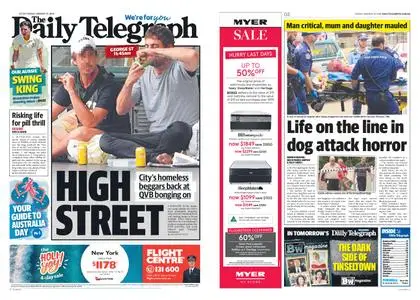 The Daily Telegraph (Sydney) – January 25, 2019