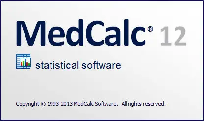 MedCalc 12.7.0.0 (x86/x64)