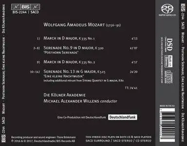 Die Kölner Akademie & Michael Alexander Willens - Mozart: Posthorn Serenade & Eine kleine Nachtmusik (2017)