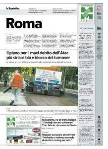 la Repubblica Roma - 5 Giugno 2018