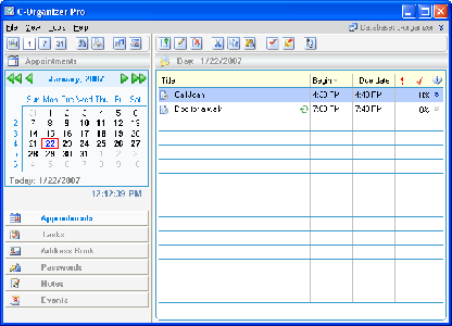 C-Organizer Pro ver.3.6.0