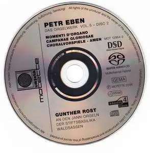 Petr Eben - Das Orgelwerk, Volume 5 - Gunther Rost (2006) {2CD Set, Motette MOT12954}