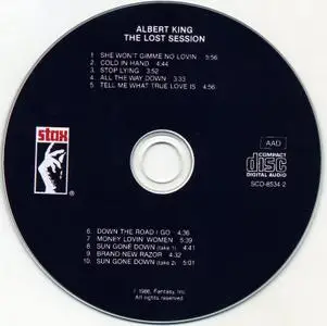 Albert King - The Lost Session (1986) {2009, Reissue}