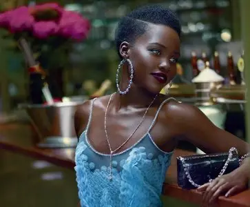 Lupita Nyong’o by Mert Alas & Marcus Piggott for Vogue US October 2015