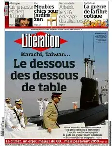 Libération, du Vendredi 10 Juillet 2009.