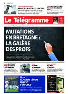 Le Télégramme Lorient – 24 janvier 2022