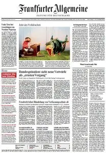 Frankfurter Allgemeine Zeitung vom Montag, 23. Januar 2012