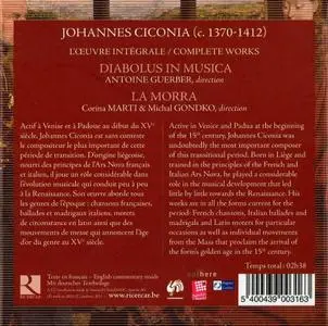 Corina Marti, Michal Gondko, La Morra, Antoine Guerber, Diabolus in Musica - Johannes Ciconia: Opera Omnia (2011)