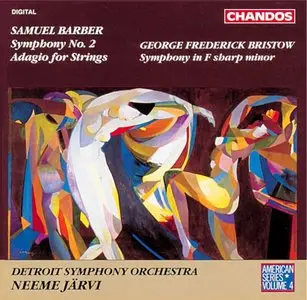 Barber: Symphony No 2 Op 19 - Adagio for Strings Op 11 & Bristow: Symphony in F sharp minor Op 26