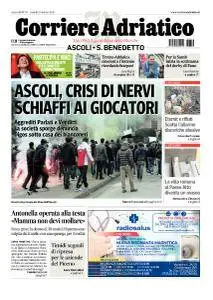 Corriere Adriatico Ascoli - 12 Marzo 2018