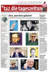 Tageszeitung TAZ vom 28 September 2012
