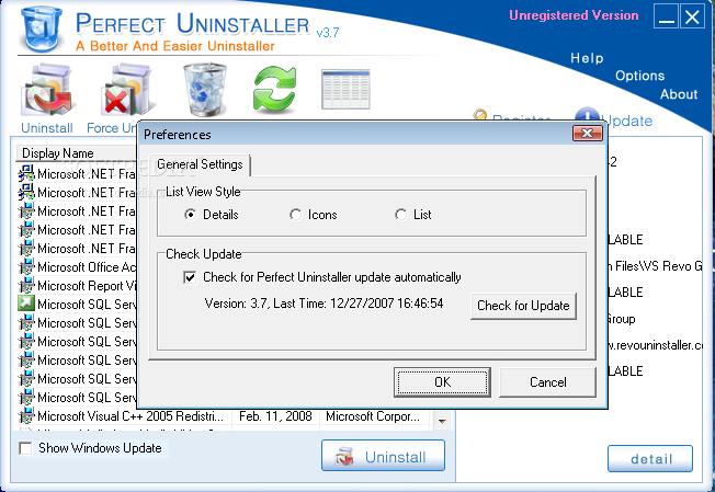 Perfect Uninstaller 3.7