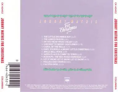 Johnny Mathis - For Christmas (1984) [1986, Reissue]