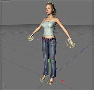 DOSCH DESIGN 3D: Rigged Humans for Cinema 4D