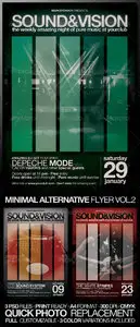 GraphicRiver Minimal Alternative Flyer/Poster Vol. 2