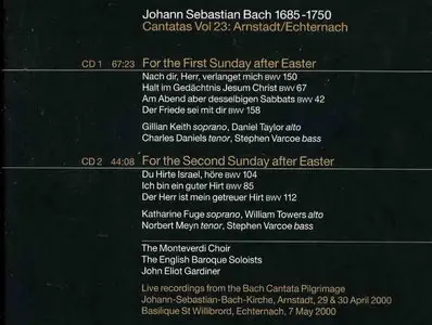 Bach - Cantatas Vol.23 Gardiner