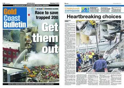 The Gold Coast Bulletin – February 23, 2011