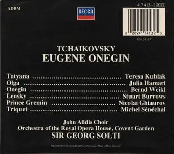 Sir Georg Solti - Tchaikovsky: Eugene Onegin (1987)