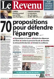 Le Revenu Hebdo Bourse 1170 - 13 au 19 Avril 2012