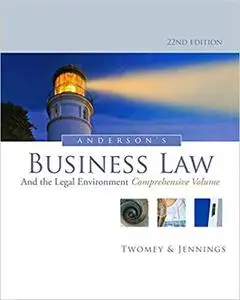 Anderson's Business Law and the Legal Environment 22nd Edition