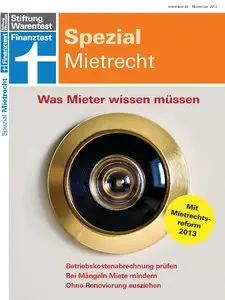 Finanztest Spezial: Mietrecht (November 2013)